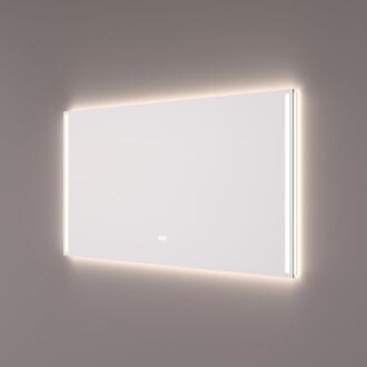 spiegel met LED Verlichting & Touch Dimmer & Verwarming & Kleurenwissel & 80 x 70 x 3 cm