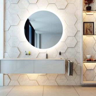 Spiegel Oko Rond LED Verlichting - Spiegel Oko 40 cm Rond