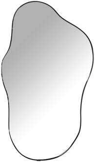 Spiegel organic - zwart - 60x34.5 cm