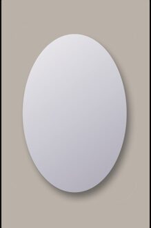 Spiegel Ovaal Sanicare Q-Mirrors 80x60 cm PP Geslepen Incl. Ophanging