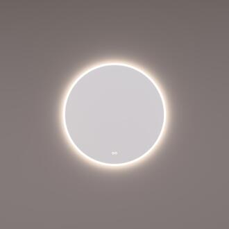 spiegel Rond Directe en Indirecte LED Baan Rondom 80 x 3 cm + Touch Dimmer + Spiegelverwarming + Kleurenwissel