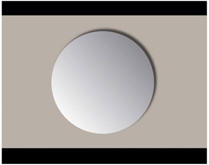 Spiegel Rond Sanicare Q-mirrors Zonder Omlijsting 80 cm PP Geslepen