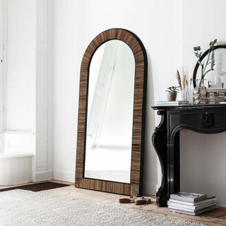 Spiegel 'Slats' Teakhout, 200 x 100cm