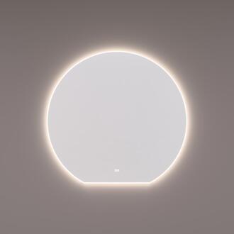 spiegel Sun-Line met Directe en Indirecte LED Verlichting Rondom - Diameter 120 cm - 56 B x 113 H cm - Spiegelverwarming - Kleurenwissel - Touch Dimmer