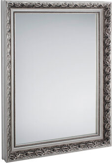 Spiegel - Trion Tonia - 55x70 - Wandspiegel in Frame - Oud Zilver Zilverkleurig