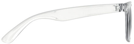 Spiegelende zonnebril america touch voor volwassenen Wit - One size