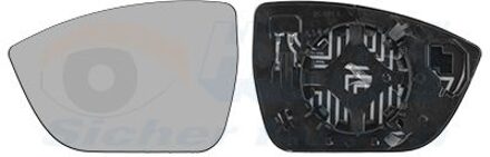 Spiegelglas, buitenspiegel * HAGUS * 4907837