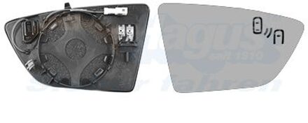 Spiegelglas, buitenspiegel * HAGUS * 4929836