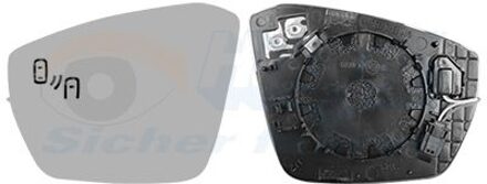 Spiegelglas, buitenspiegel * HAGUS * 7631836