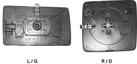 SPIEGELGLAS RECHTS uitwisselbaar met ORIGINEEL