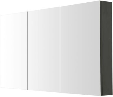 Spiegelkast Arezzo 120cm Donkergrijs