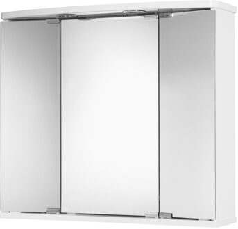 Spiegelkast Go By Van Marcke Funa 68x22x60cm MDF LED Verlichting Wit