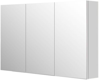 Spiegelkast Napoli 120cm Hoogglans Wit