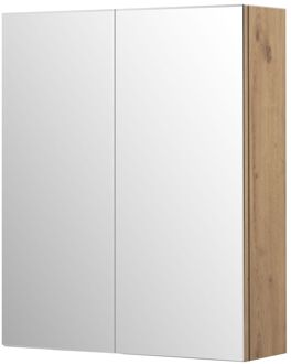 Spiegelkast Napoli 60cm Scandinavische Eik