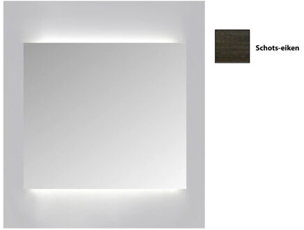 Spiegelkast Sanicare Qlassics Ambiance 60 cm 1 Deur Schots-Eiken Links Zwart