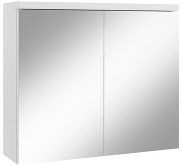 Spiegelkast Toledo 80 x 20 x 60 cm - wit