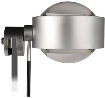 Spiegellamp Puk Fix+, mat nikkel, G9