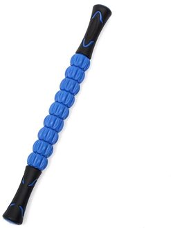 Spier Roller Stok Body Massage Roller Body Massager Voor Verlichten Spierpijn En Kramp Zwart Super Blauw