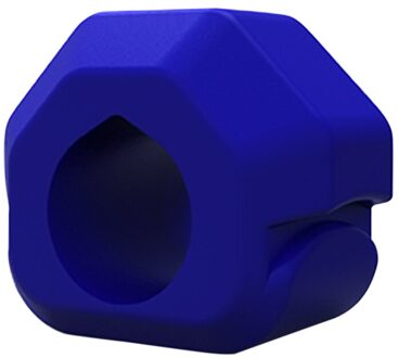 Spier Training Fitness Ball Exerciser Apparatuur Siliconen Kaaklijn Facial Toner Voor Werken-Out Comfortabele Decoratie donker blauw
