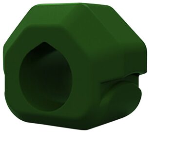 Spier Training Fitness Ball Exerciser Apparatuur Siliconen Kaaklijn Facial Toner Voor Werken-Out Comfortabele Decoratie groen