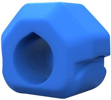 Spier Training Fitness Ball Exerciser Apparatuur Siliconen Kaaklijn Facial Toner Voor Werken-Out Comfortabele Decoratie licht blauw