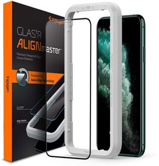 Spigen AlignMaster Full Cover Screenprotector voor de iPhone 11 Pro