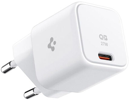 Spigen ArcStation - USB-C oplader - Power Delivery - 27 Watt - Wit - One size
