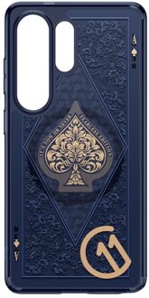 Spigen c11 Magnet Case voor de Samsung Galaxy S26 Ultra - Fearless / Navy Blauw