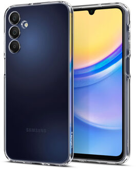 Spigen Crystal Flex Backcover voor de Samsung Galaxy A15 (5G/4G) - Transparant
