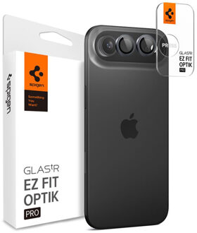 Spigen GLAStR Camera Protector Glas 2 Pack voor de Apple iPhone Air - Crystal Gray Grijs