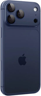 Spigen GLAStR EZ Fit Optik Camera Protector voor de Apple iPhone 17 Pro Max - Blue Blauw - One size