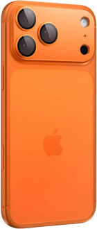 Spigen GLAStR EZ Fit Optik Camera Protector voor de Apple iPhone 17 Pro Max - Orange Oranje - One size