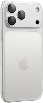 Spigen GLAStR EZ Fit Optik Camera Protector voor de Apple iPhone 17 Pro Max - Silver Zilver - One size