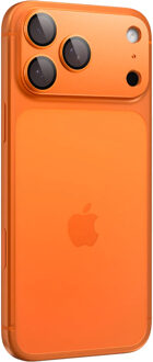 Spigen GLAStR EZ Fit Optik Camera Protector voor de Apple iPhone 17 Pro - Orange Oranje - One size