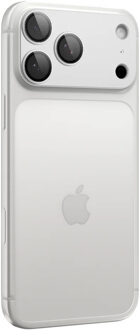 Spigen GLAStR EZ Fit Optik Camera Protector voor de Apple iPhone 17 Pro - Silver Zilver - One size