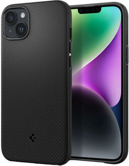 Spigen Hoesje geschikt voor iPhone 14 Plus - Spigen Mag Armor Case Magfit - Zwart