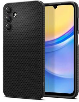 Spigen Hoesje geschikt voor Samsung Galaxy A15 / A15 5G - Spigen Liquid Air Case - Zwart