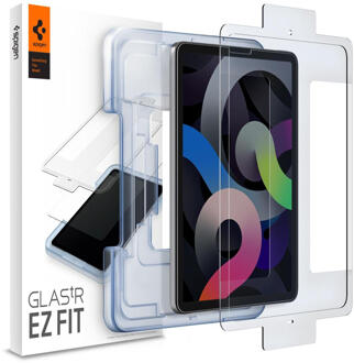 Spigen iPad Air 4 2020 screenprotector / iPad Pro 11 2020/2021 screenprotector - Gehard glas met montage frame - Transparant - Spigen