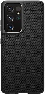 Spigen Liquid Air Samsung Galaxy S21 Ultra Hoesje Zwart