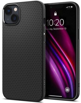 Spigen Liquid Air™ Backcover voor de Apple iPhone 14 - Zwart