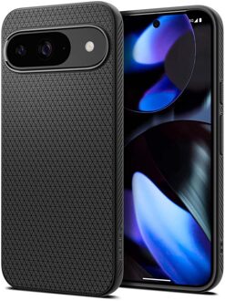 Spigen Liquid Air™ Backcover voor de Google Pixel 9 / 9 Pro - Zwart