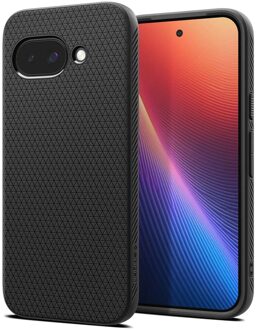 Spigen Liquid Air™ Backcover voor de Google Pixel 9A - Matte Black Zwart