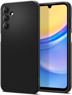 Spigen Liquid Air™ Backcover voor de Samsung Galaxy A15 (5G/4G) - Matte Black Zwart