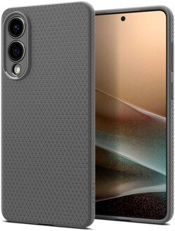 Spigen Liquid Air™ Backcover voor de Samsung Galaxy S25 Edge - Marble Gray Grijs