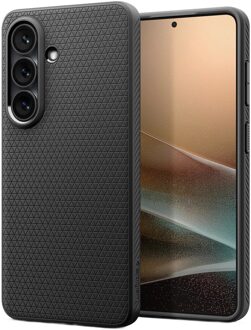 Spigen Liquid Air™ MagFit Backcover voor de Samsung Galaxy S26 Plus - Matte Black Zwart