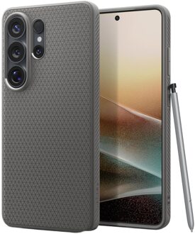 Spigen Liquid Air™ MagFit Backcover voor de Samsung Galaxy S26 Ultra - Marble Gray Grijs