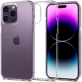 Spigen Liquid Crystal Backcover voor de iPhone 14 Pro Max - Transparant