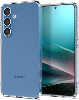Spigen Liquid Crystal Backcover voor de Samsung Galaxy S25 - Crystal Clear Transparant
