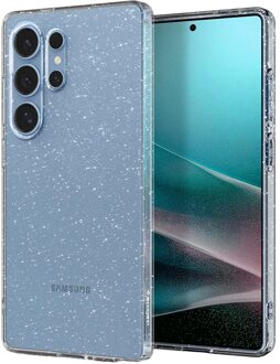 Spigen Liquid Crystal Backcover voor de Samsung Galaxy S25 Ultra - Crystal Quartz Transparant