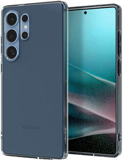 Spigen Liquid Crystal Backcover voor de Samsung Galaxy S25 Ultra - Space Crystal Transparant